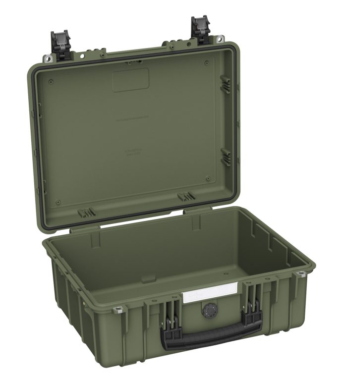 4419HL Gtline Explorercases Valigia Stagna Verde Militare Waterproof Case Military Green Empty
