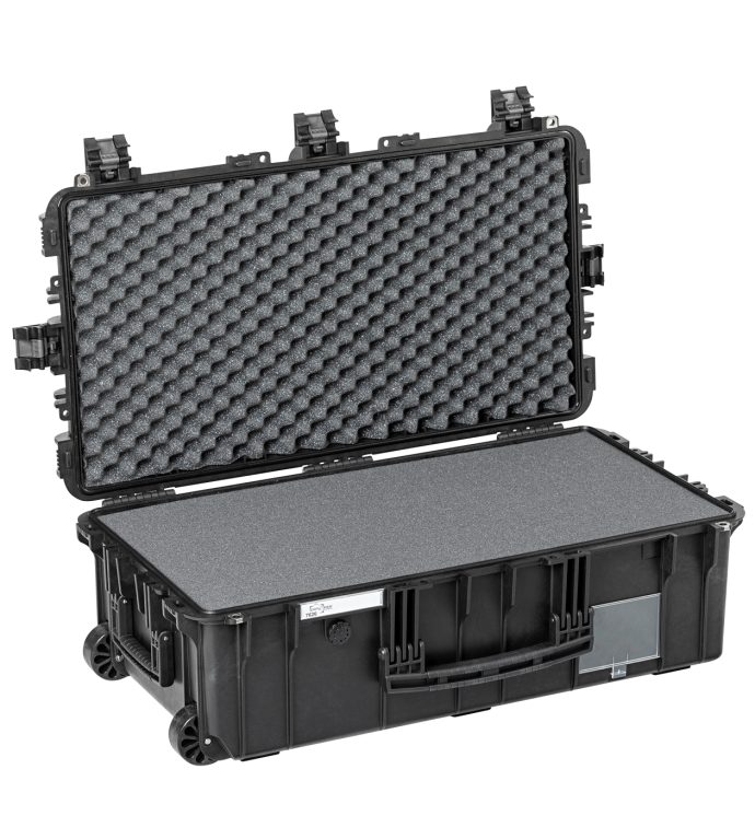 日本タッパーウェア Deep Super Case 黒 Square Microwaveable Black Hinged Take-Out Container - 6